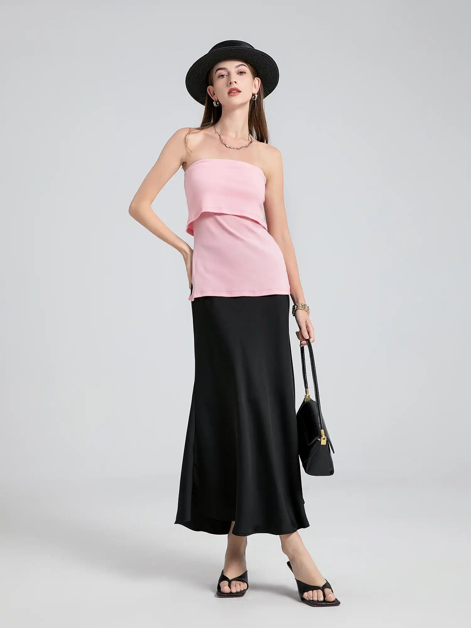 Slit Side Tube Top