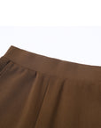 High-waist Straight Leg Versatile Pants