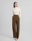High-waist Straight Leg Versatile Pants