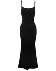 Low back slip maxi dress