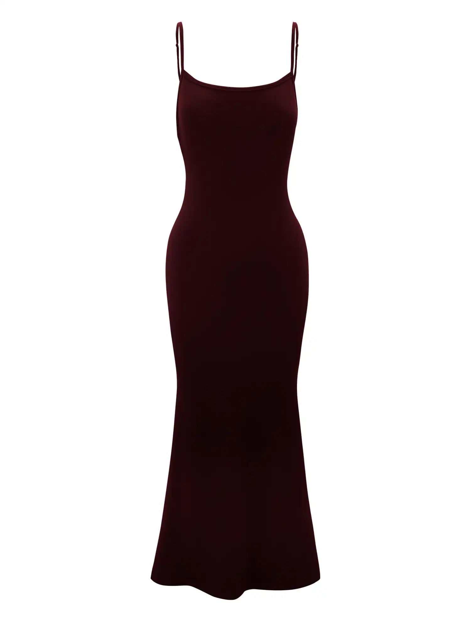 Low back slip maxi dress