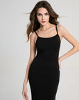 Low back slip maxi dress