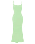 Low back slip maxi dress