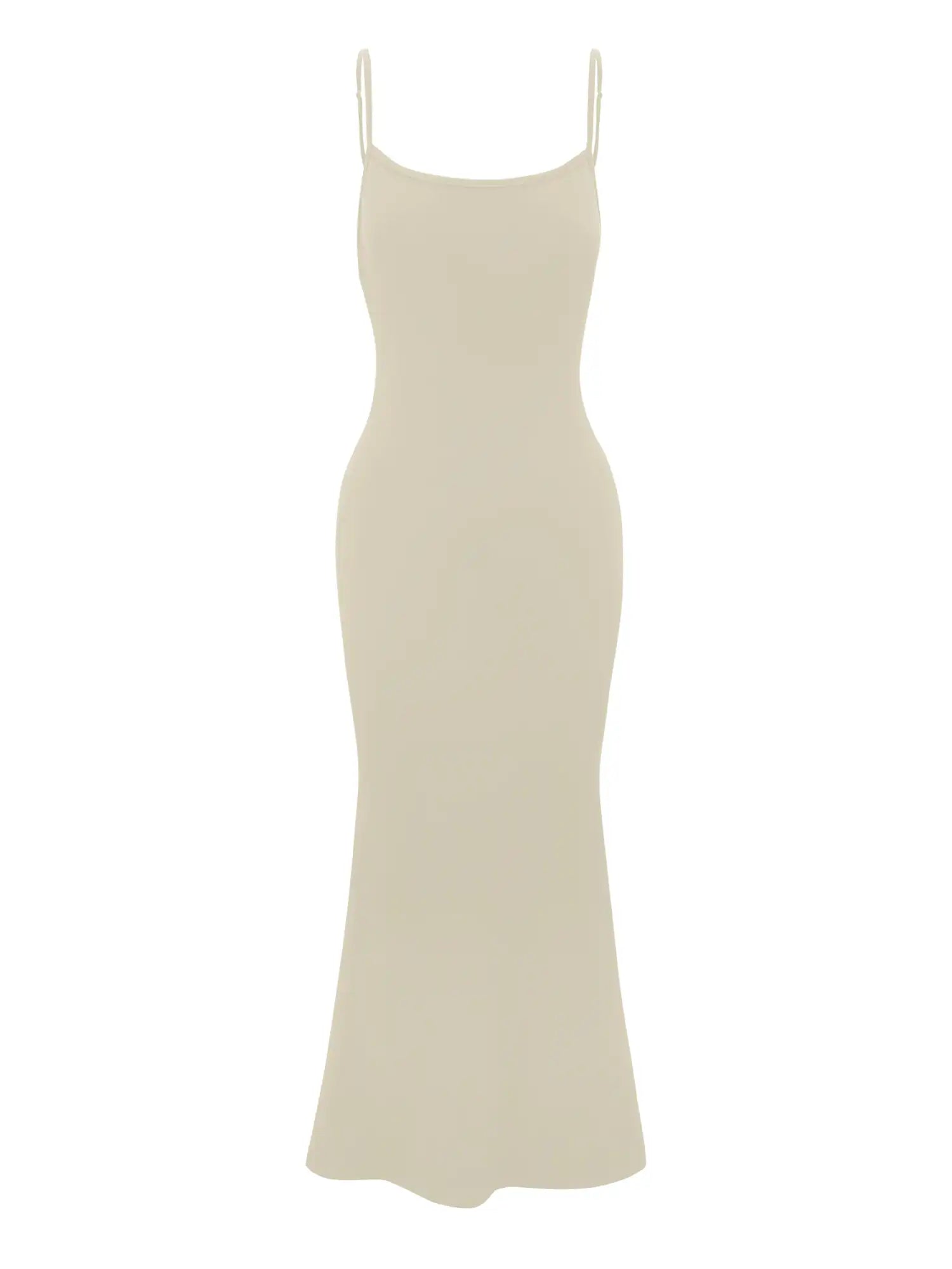 Low back slip maxi dress