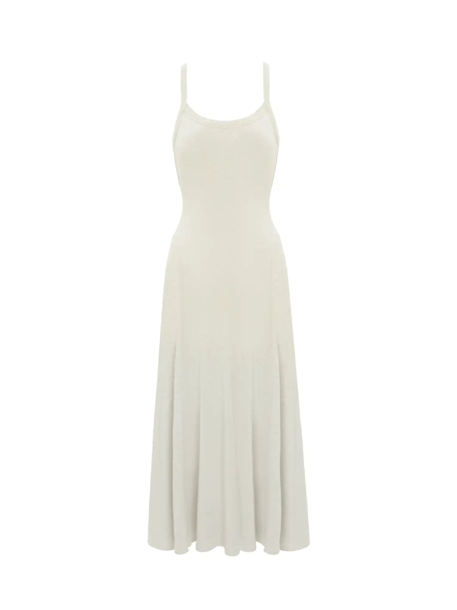 Back Hollow Slip Maxi Dress