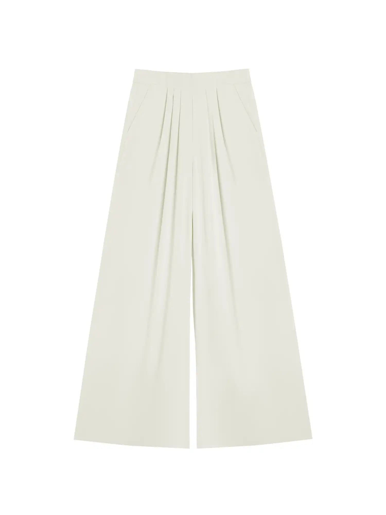 High Waist Relaxed Straight Leg Pants