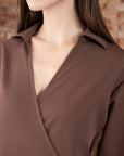 Fitted Lace-up Shirt