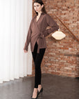 Fitted Lace-up Shirt