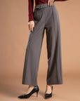 Low Waist Button Casual Trousers
