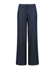 Low Waist Fold Pocket Casual Trousers