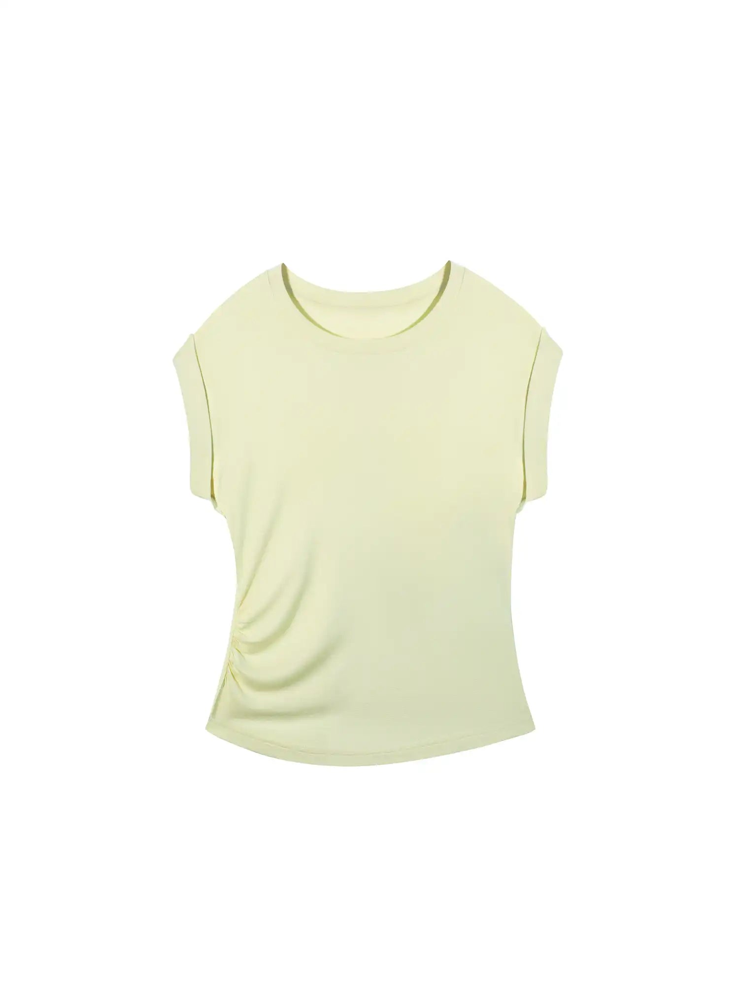 Merino See Through Round Neck Relaxed Tank Top