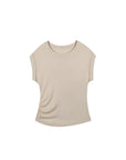 Merino See Through Round Neck Relaxed Tank Top