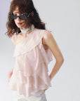 One-Shoulder Ruffle Top