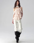 One-Shoulder Ruffle Top