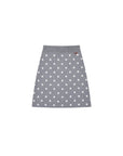 Polka Dot A-Line Mini Skirt