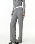 Pull-On Wide-Leg Pants