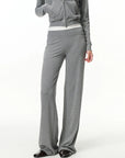 Pull-On Wide-Leg Pants
