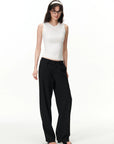 Sweetheart-Neck Sleeveless Top