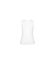 Sweetheart-Neck Sleeveless Top