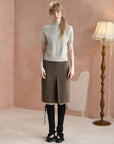 Two-Way Knee-Length Pencil Skirt