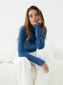 Thermal Mock Neck Long Sleeve Top