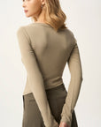 Asymmetric Button Front Fitted Cardigan