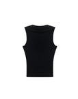 Vintage V-Neck Lapel Tank Top