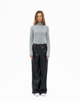 Thermal Roll Turtleneck Long Sleeve Top