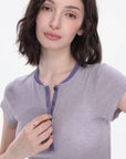 Fitted Henley Top