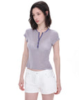Fitted Henley Top