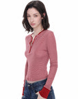 Fitted Henley Top