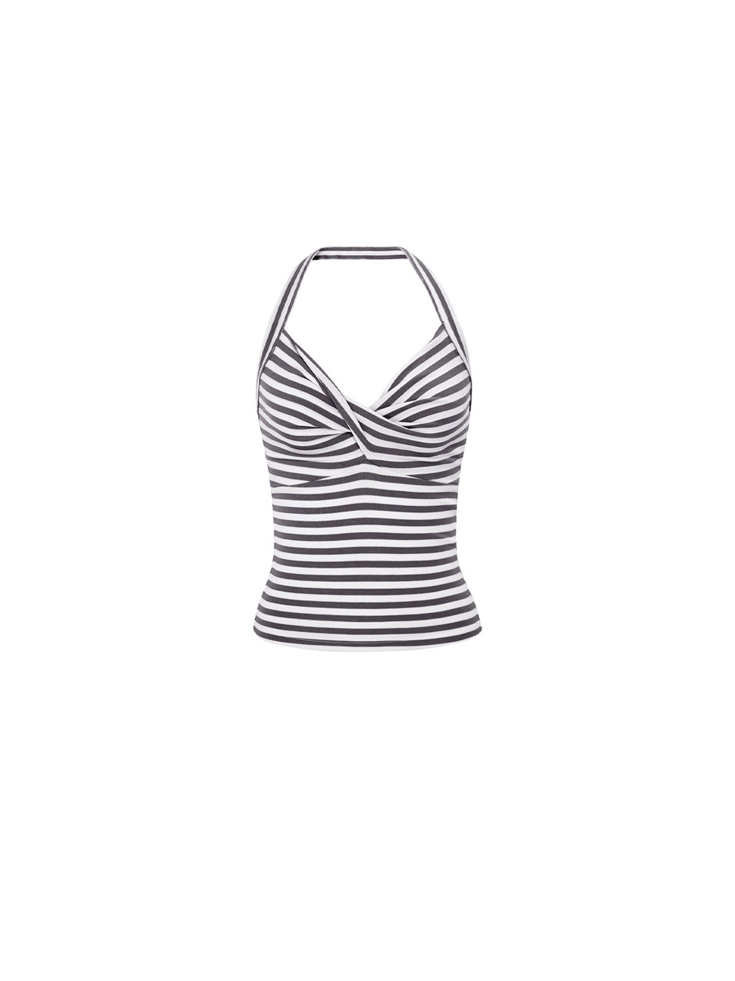 Halter Top with Front Twist