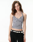 Halter Top with Front Twist