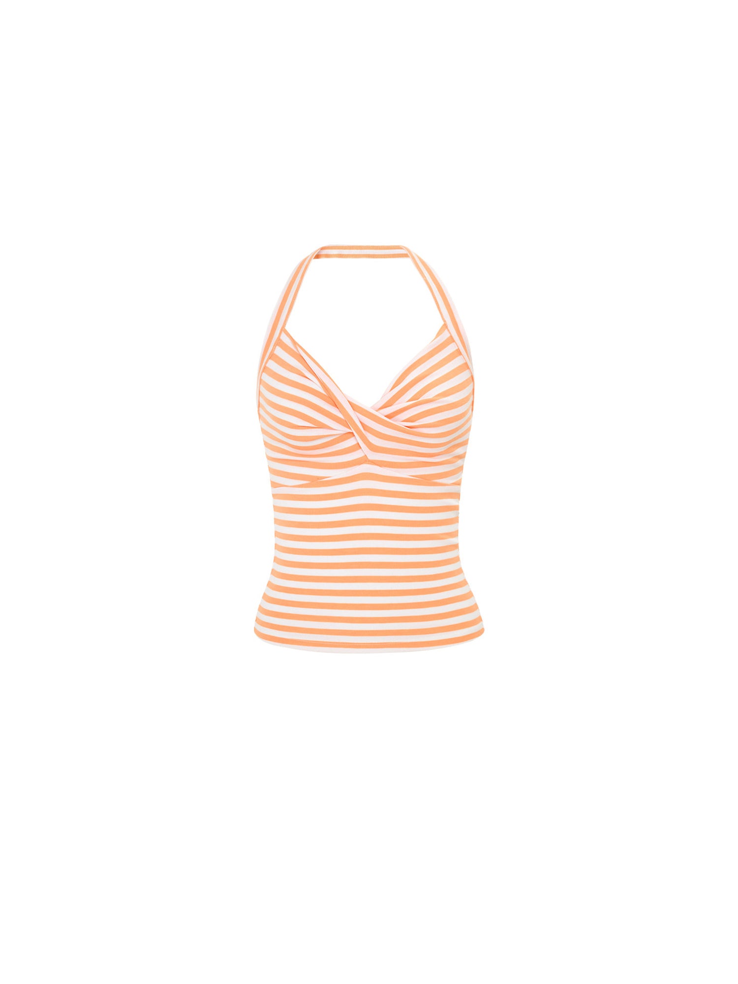 Halter Top with Front Twist