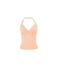 Halter Top with Front Twist