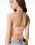 Halter Top with Front Twist