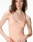 Halter Top with Front Twist