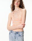 Halter Top with Front Twist
