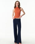 Mock-Neck Fitted Tank