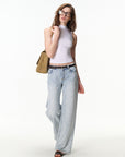 Mock-Neck Fitted Tank