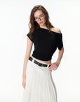Off-Shoulder Dolman Top