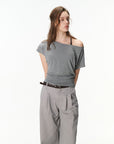 Off-Shoulder Dolman Top