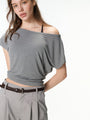 Off-Shoulder Dolman Top
