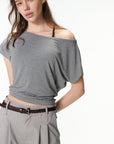 Off-Shoulder Dolman Top