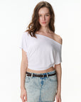 Off-Shoulder Dolman Top