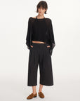 Convertible Off-Shoulder Cape Top