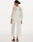 Convertible Off-Shoulder Cape Top