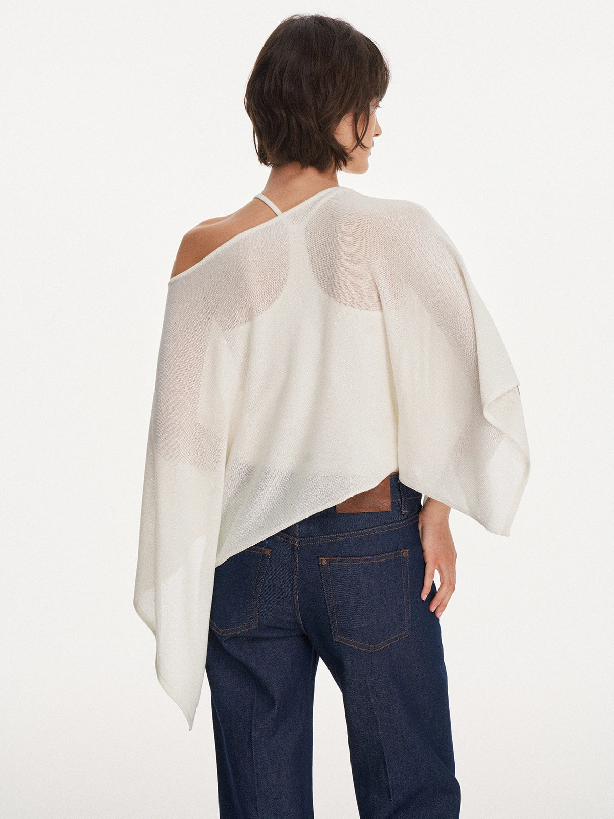 Convertible Off-Shoulder Cape Top Easy Layer | HAE