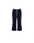 Cropped Wide-Leg Capri Pants