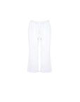 Cropped Wide-Leg Capri Pants